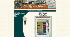 Desktop Screenshot of historic7thstreet.org